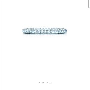 Tiffany & Co Soleste Eternity Diamond Band Size 7